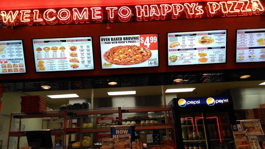 Happys Pizza | meal delivery | 24105 Eureka Rd, Taylor, MI 48180, USA | 7349461111 OR +1 734-946-1111