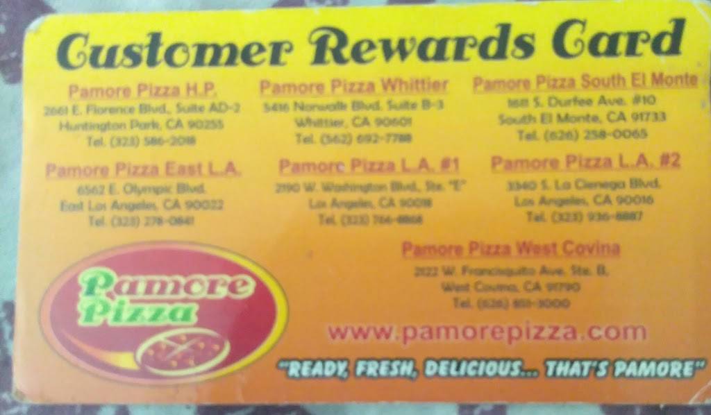 Pamore Pizza | meal takeaway | 2190 W Washington Blvd, Los Angeles, CA 90018, USA | 3237668868 OR +1 323-766-8868