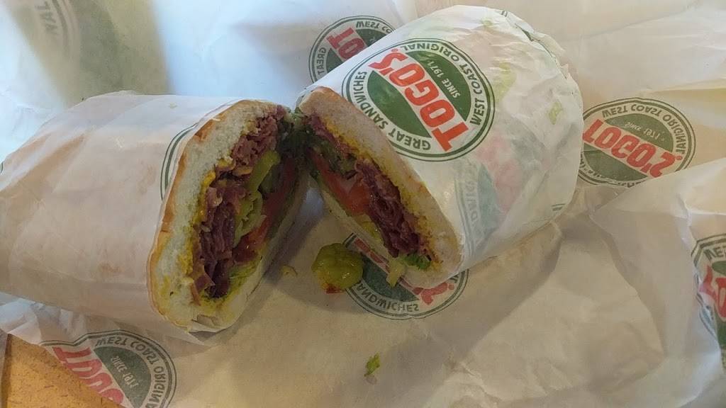 TOGOS Sandwiches | meal takeaway | 1768 Willow Pass Rd, Concord, CA 94520, USA | 9256858600 OR +1 925-685-8600