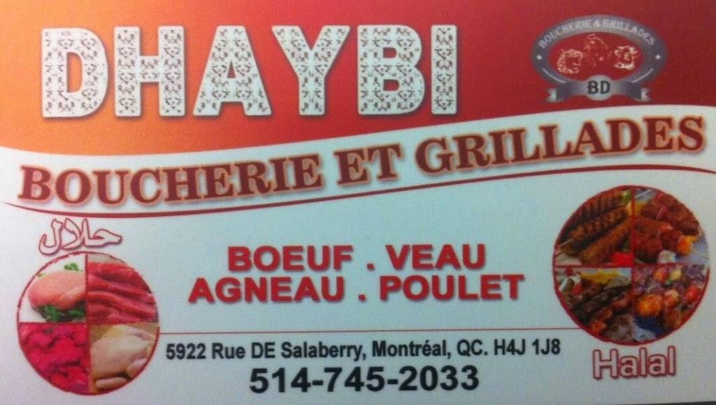 DHAYBI | restaurant | 5922 Rue de Salaberry, Montréal, QC H4J 1J8, Canada | 5147452033 OR +1 514-745-2033