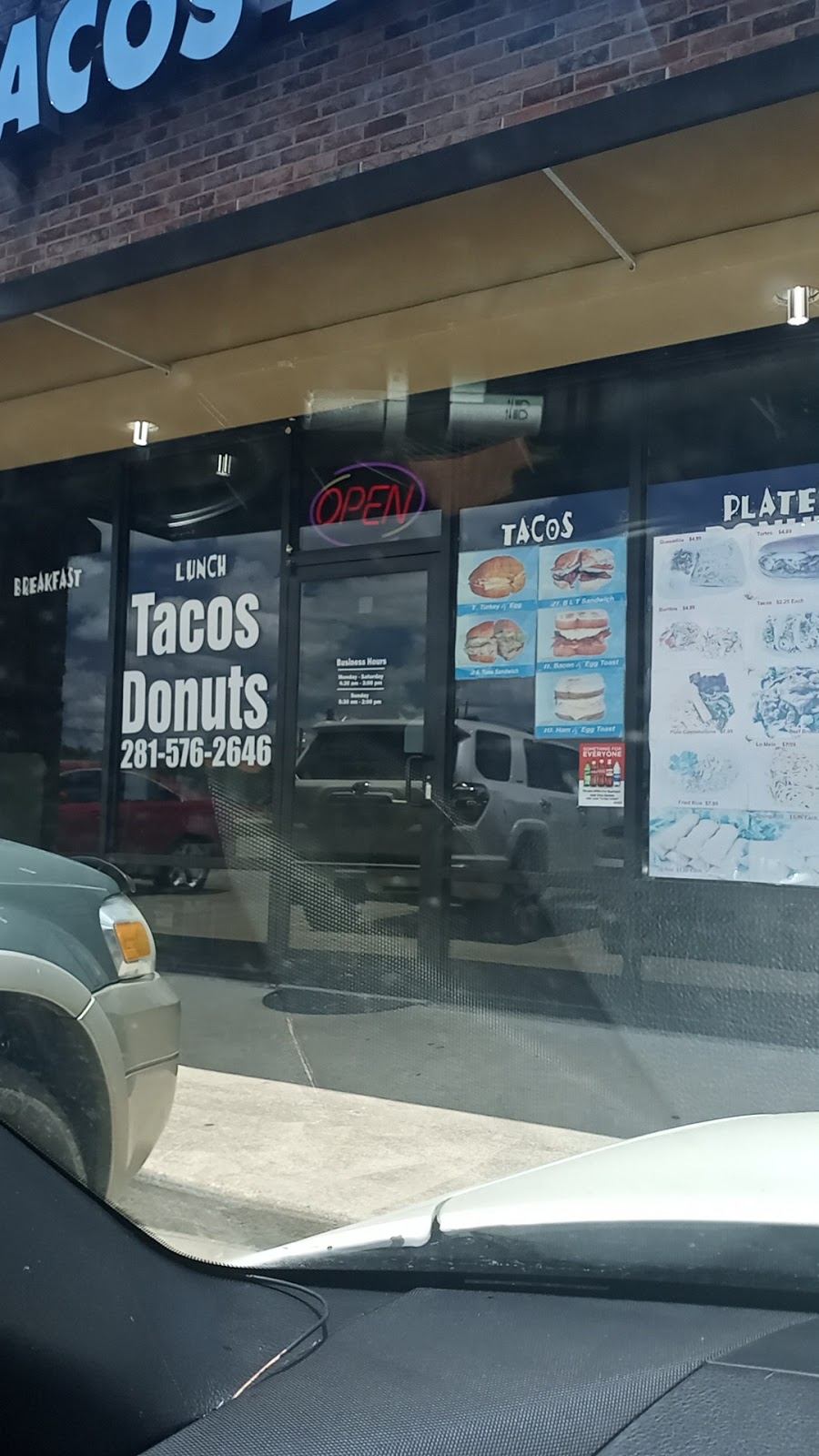 Tacos Donuts | bakery | 11540 Eagle Dr, Baytown, TX 77523, USA | 2815762646 OR +1 281-576-2646