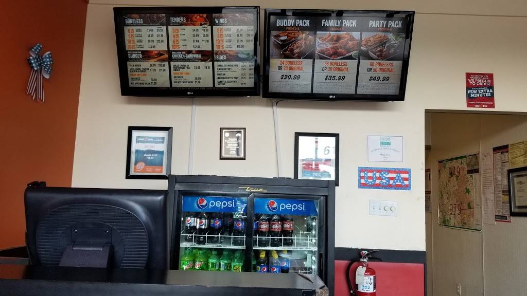 Wing Zone | restaurant | 6131 Highbridge Rd, Bowie, MD 20715, USA | 3016850697 OR +1 301-685-0697