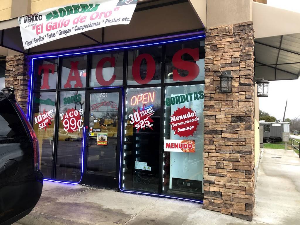 Tacos y Gorditas el gallo de oro | restaurant | 11629 Lake June Rd #501, Balch Springs, TX 75180, USA | 2147154441 OR +1 214-715-4441