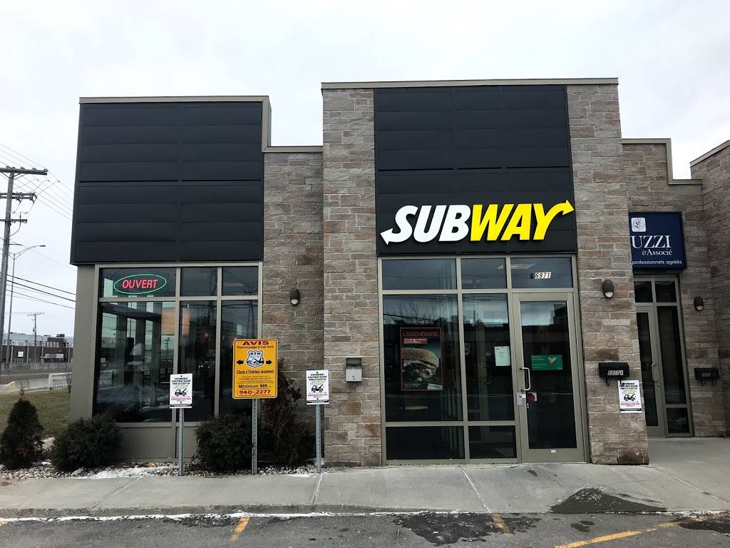 Subway | restaurant | 6971, D, Chemin de la Côte-de-Liesse, Saint-Laurent, QC H4T 1Z3, Canada | 5145085883 OR +1 514-508-5883