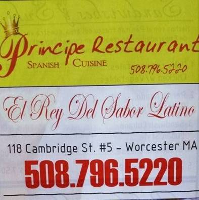 Principe Restaurant | restaurant | 118 Cambridge St #5, Worcester, MA 01603, USA | 5087965220 OR +1 508-796-5220