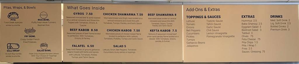 Skewers Mediterranean Grill | restaurant | 18589 N 59th Ave Suite 103, Glendale, AZ 85308, USA | 6026075286 OR +1 602-607-5286