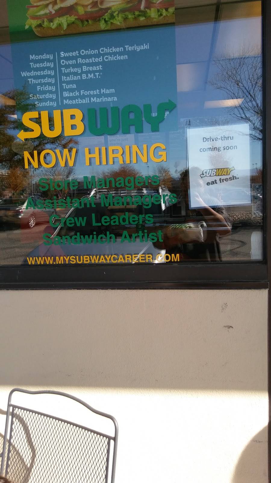 Subway Restaurants | restaurant | 7312 Federal Blvd, Westminster, CO 80030, USA | 7204458492 OR +1 720-445-8492