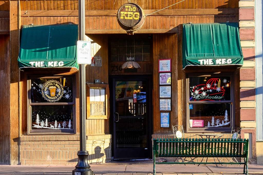 Keg Lounge | restaurant | 730 Manitou Ave, Manitou Springs, CO 80829, USA | 7196859531 OR +1 719-685-9531