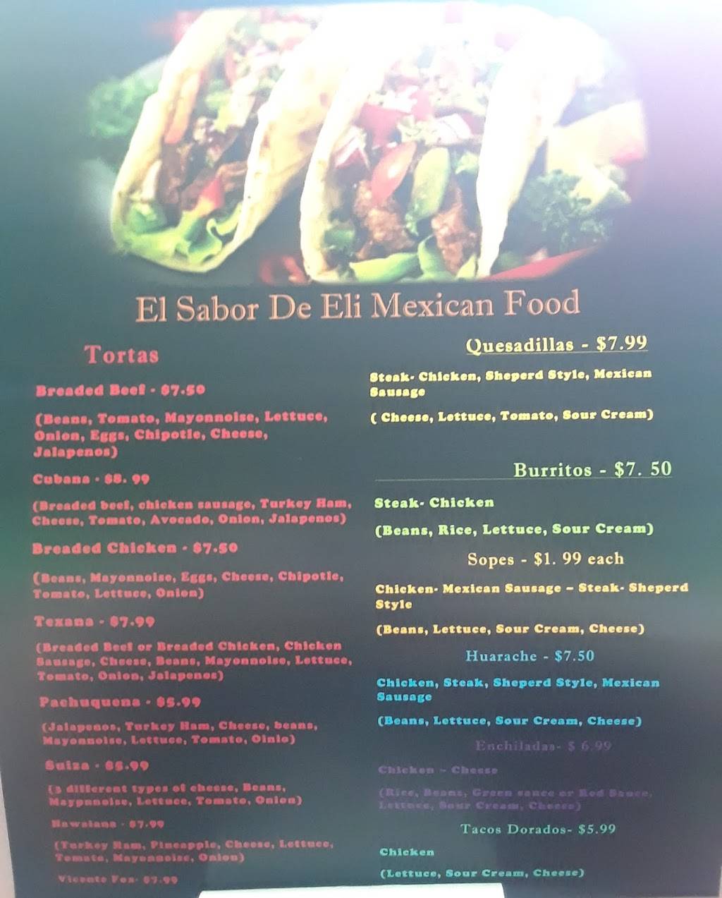 El Sabor De Eli (Mexican Food) | restaurant | 5959 Ash St, Forest Park, GA 30297, USA | 4049637560 OR +1 404-963-7560