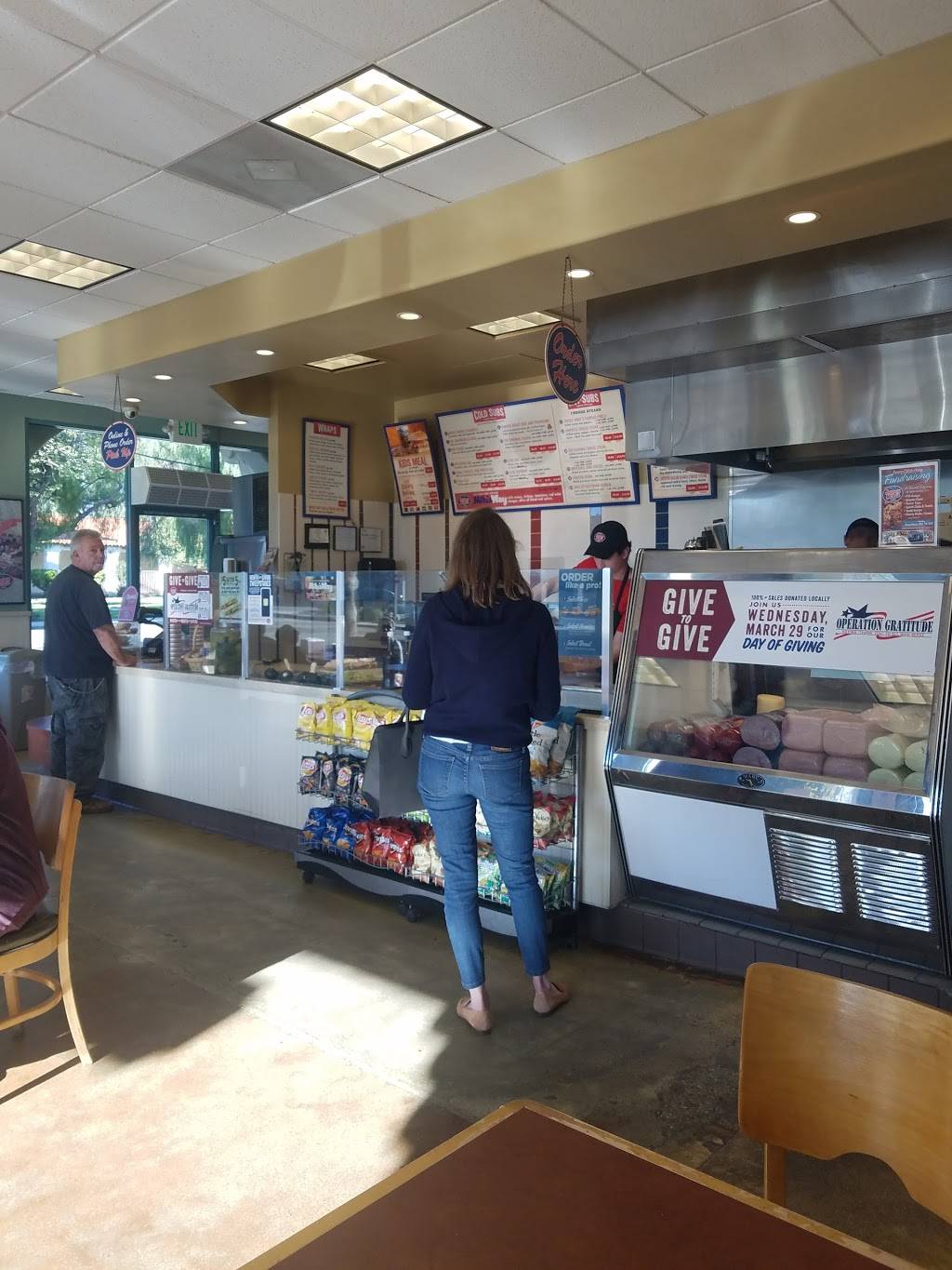 Jersey Mikes Subs | meal takeaway | 423 E Ojai Ave, Ojai, CA 93023, USA | 8056409070 OR +1 805-640-9070