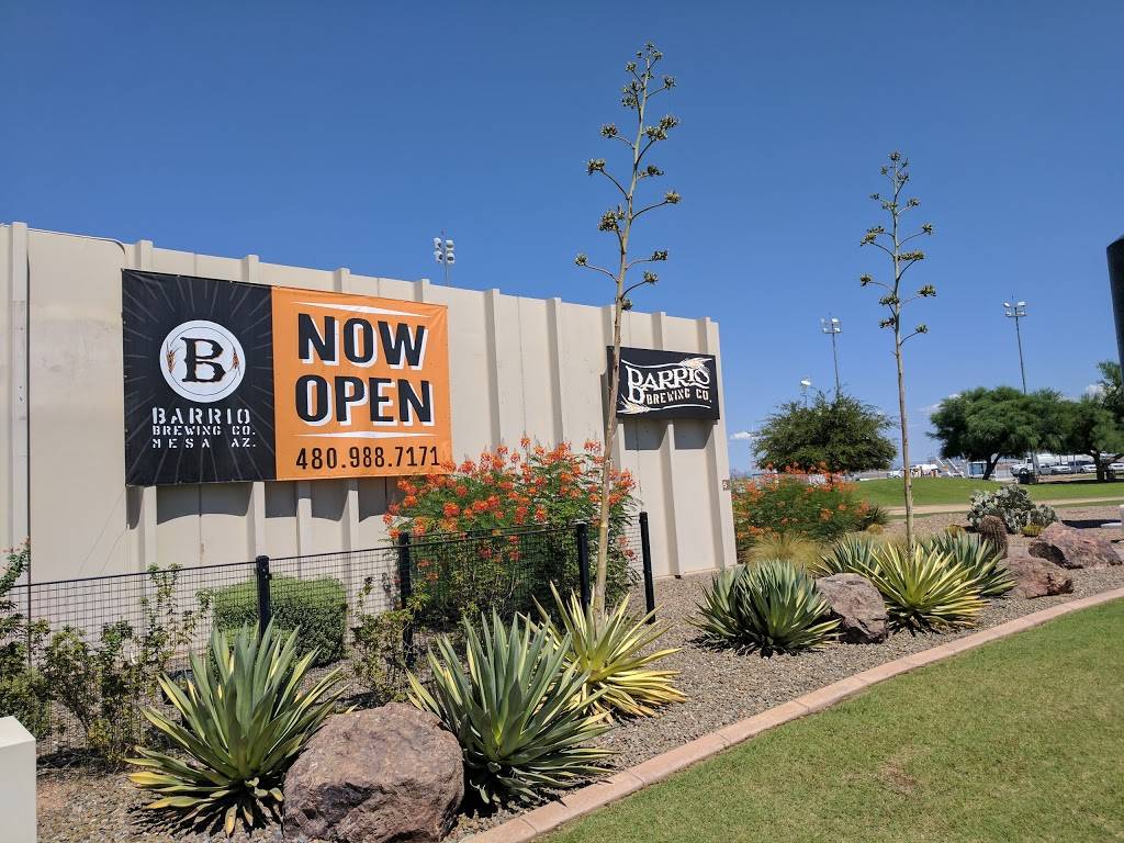 Barrio Brewing Co. | restaurant | 5803 S Sossaman Rd, Mesa, AZ 85212, USA | 4809887171 OR +1 480-988-7171