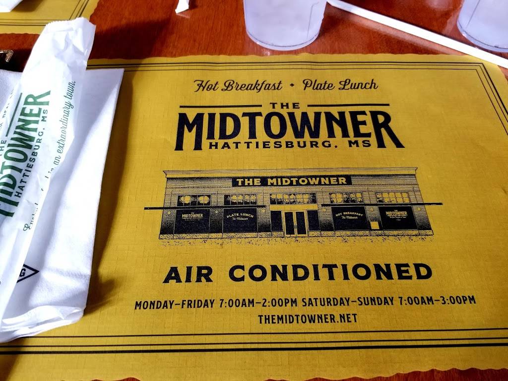 The Midtowner | restaurant | 3000 Hardy St, Hattiesburg, MS 39401, USA | 6016022273 OR +1 601-602-2273