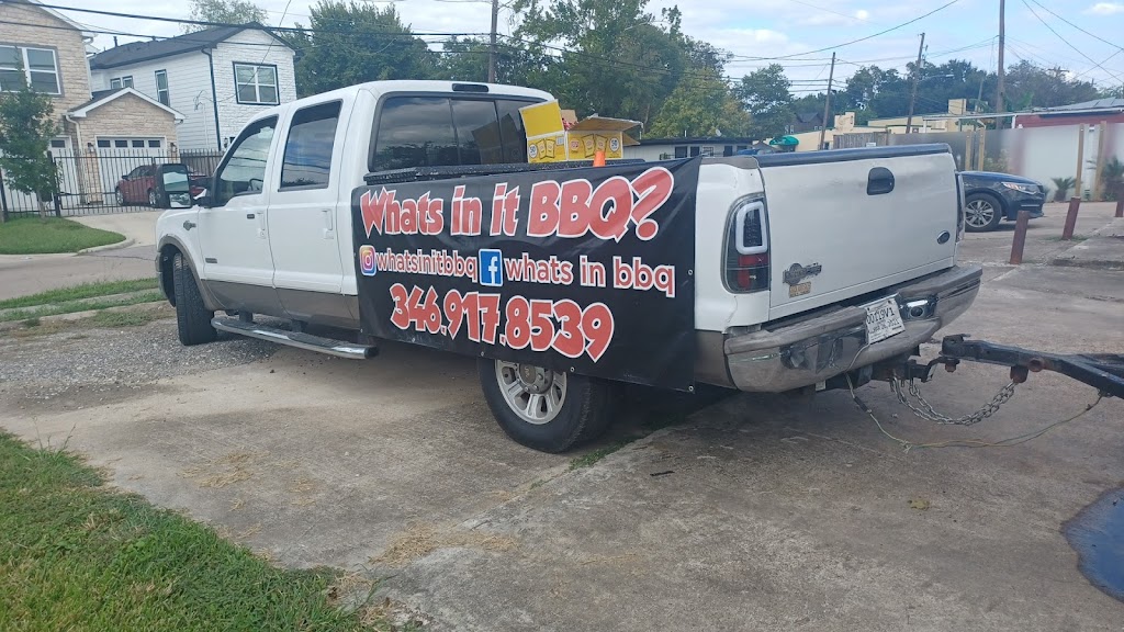 Whats in it BBQ? (Food Truck) | restaurant | Houston, TX 77022, USA | 3469178539 OR +1 346-917-8539
