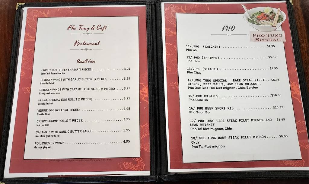 Pho Tung & Cafe restaurant | restaurant | 23532 El Toro Rd #15, Lake Forest, CA 92630, USA | 9493451282 OR +1 949-345-1282