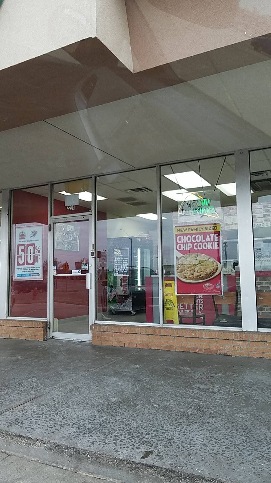 Papa Johns Pizza | restaurant | 2204 SW 74th St, Oklahoma City, OK 73159, USA | 4056817000 OR +1 405-681-7000