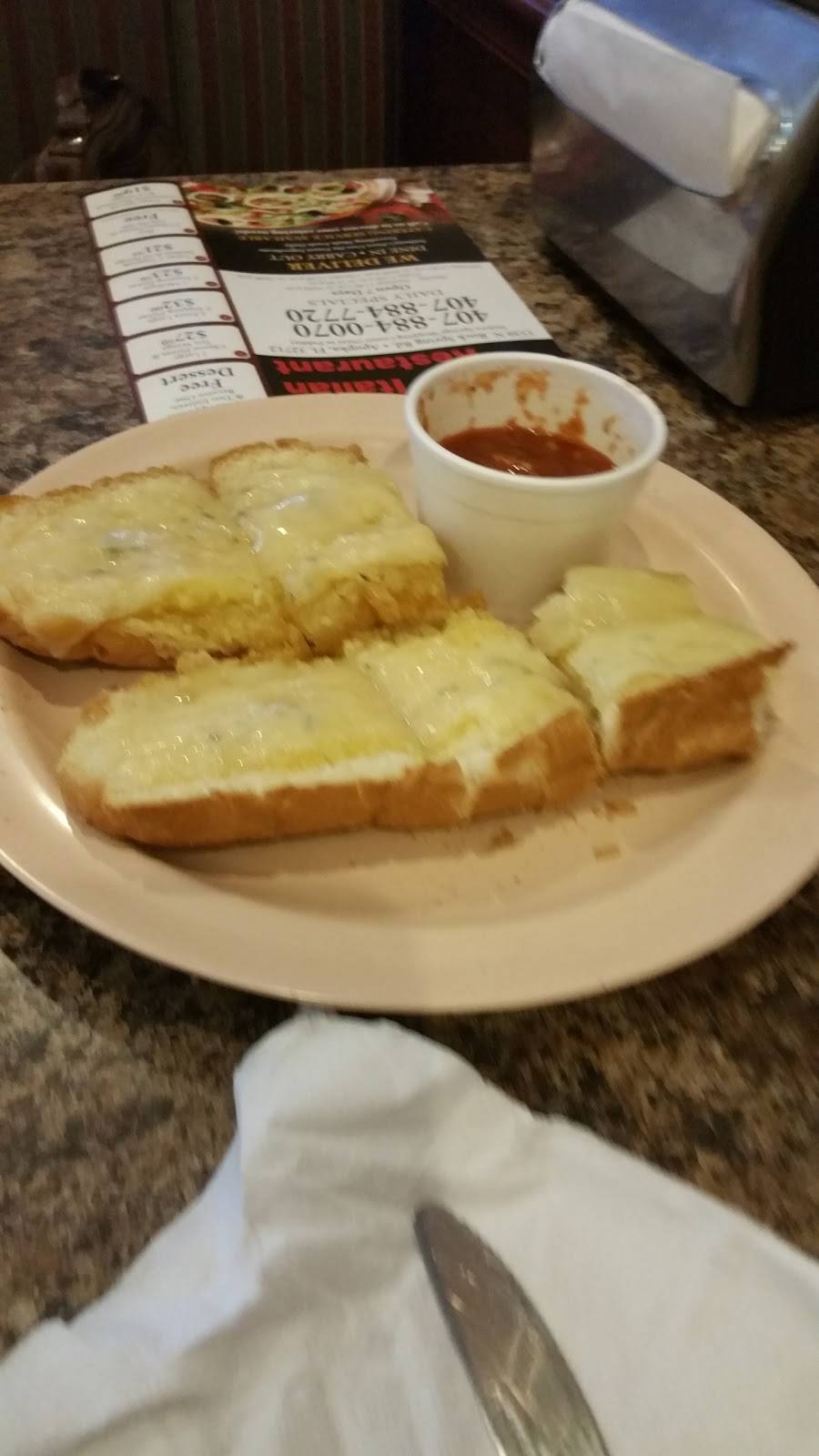 Anthonys Pizza | restaurant | 1539 Rock Springs Rd, Apopka, FL 32712, USA | 4078840070 OR +1 407-884-0070