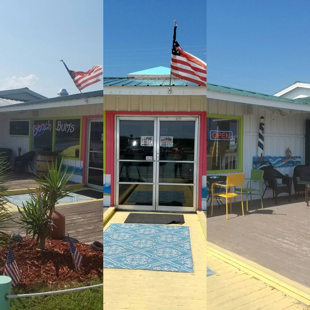 Beach Bums Grill & Bar | restaurant | 4021 Island Dr, North Topsail Beach, NC 28460, USA | 9103281044 OR +1 910-328-1044
