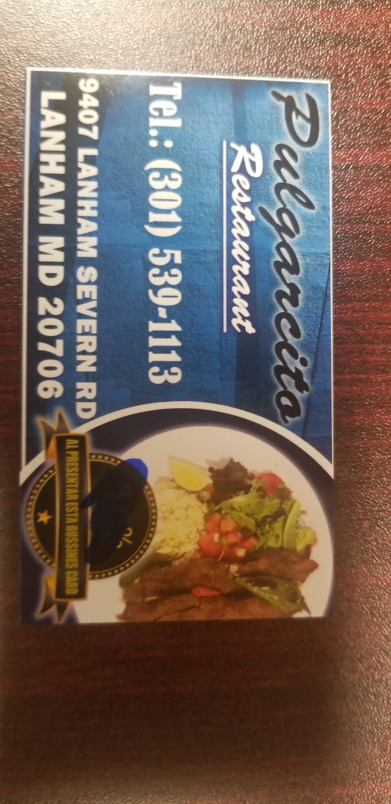 El Pulgarcito | restaurant | Seabrook, MD 20706, USA | 3015391113 OR +1 301-539-1113