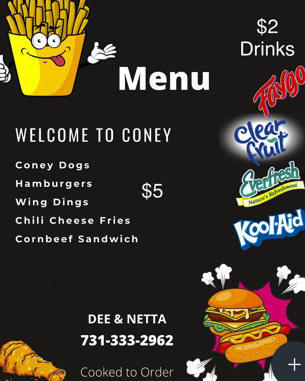 Nettas Coney Island | restaurant | 507 Memorial Dr, Paris, TN 38242, USA | 7313332962 OR +1 731-333-2962