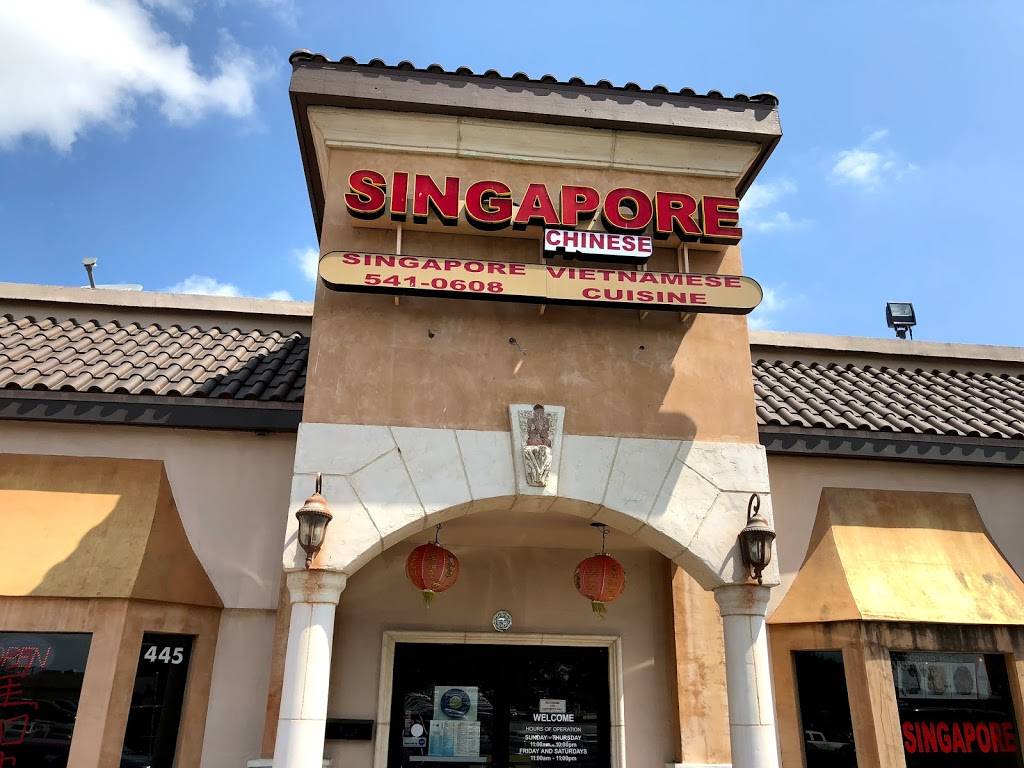Singapore Chinese & Vietnamese Restaurant | restaurant | 445 McCarty Rd, San Antonio, TX 78216, USA | 2105410608 OR +1 210-541-0608