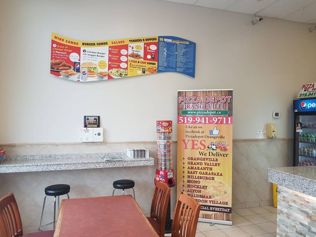 Pizza Depot | restaurant | 475 489 Broadway #10, Orangeville, ON L9W 2Y9, Canada | 5199419711 OR +1 519-941-9711