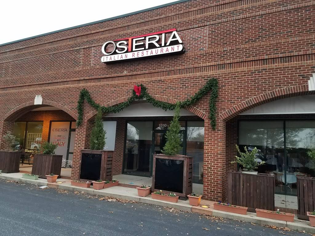 Osteria | restaurant | 1310 Westover Terrace, Greensboro, NC 27408, USA | 3362752550 OR +1 336-275-2550