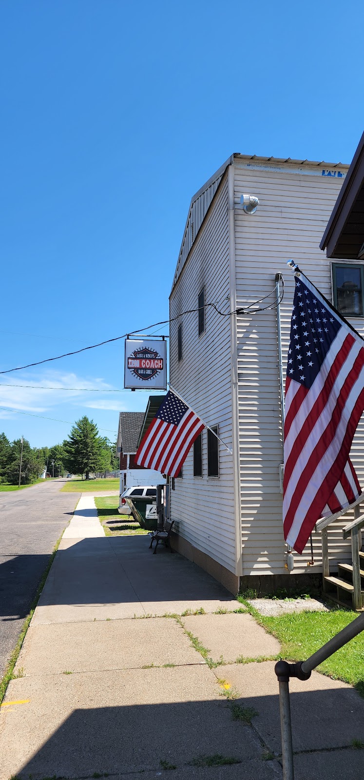 Sassy and Wiscos Iron Coach | restaurant | w4969 Holmes St, Ogema, WI 54459, USA | 7157675485 OR +1 715-767-5485