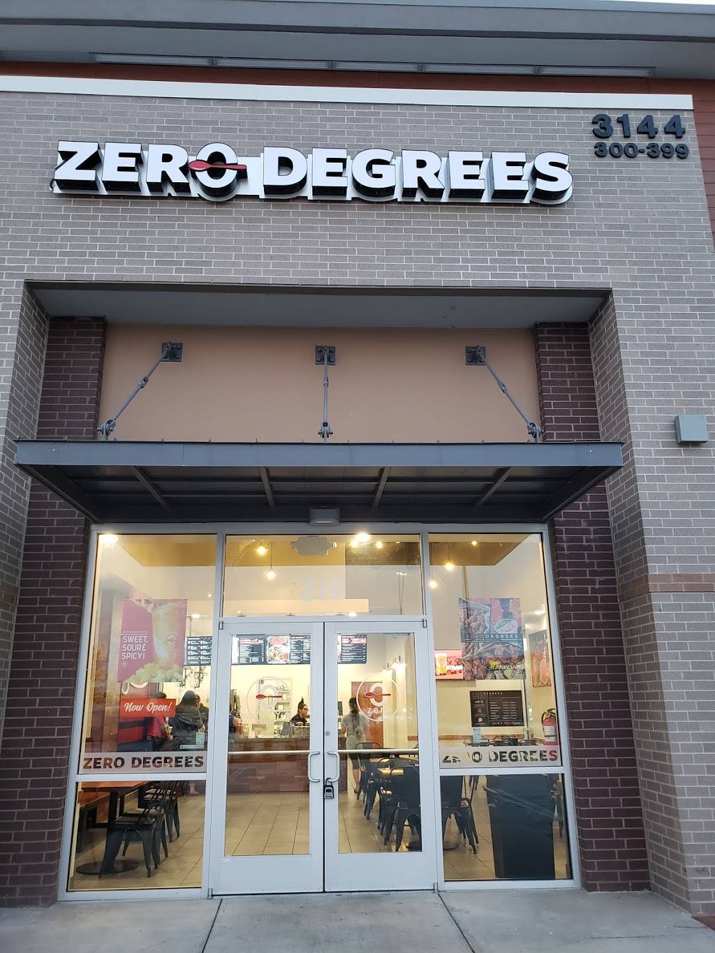 Zero Degrees | restaurant | 3166 South, State Hwy 161 Unit 310, Grand Prairie, TX 75052, USA | 4695407777 OR +1 469-540-7777
