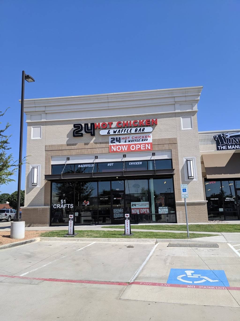 24 Hot Chicken & Waffle Bar - Nashville Hot Chicken Full Bar | restaurant | 1885 Dallas Pkwy, Plano, TX 75093, USA | 9729822707 OR +1 972-982-2707