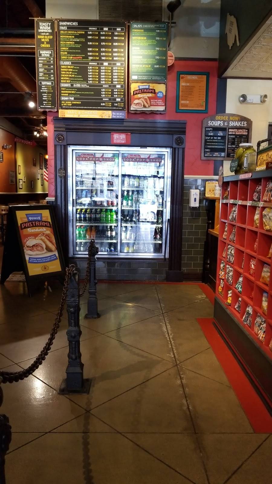 Potbelly Sandwich Shop | restaurant | 1845 2nd St, Highland Park, IL 60035, USA | 8474338902 OR +1 847-433-8902