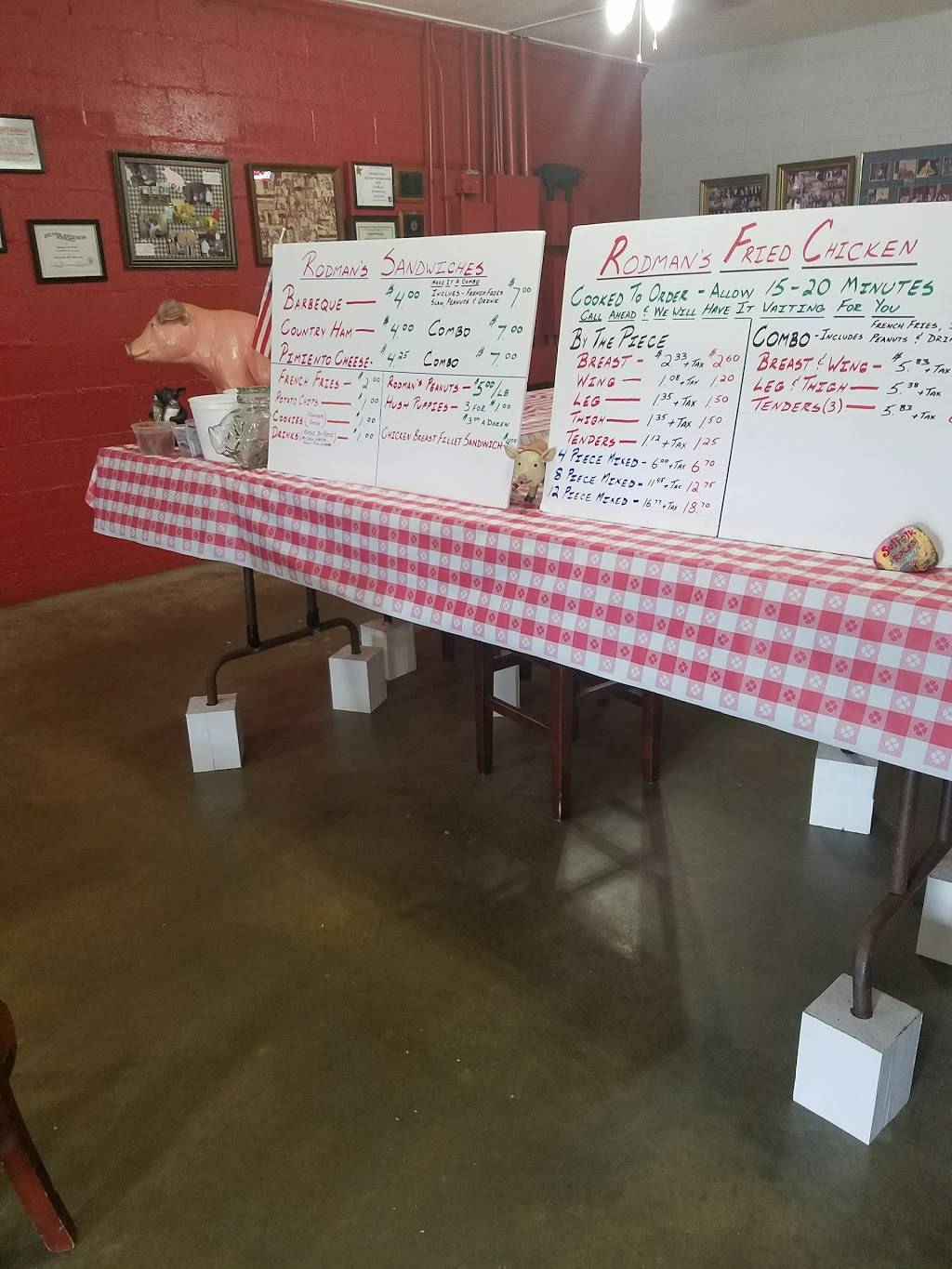 Rodmans Bar-B-Que | meal delivery | 5665 Shoulders Hill Rd # A, Suffolk, VA 23435, USA | 7574841297 OR +1 757-484-1297