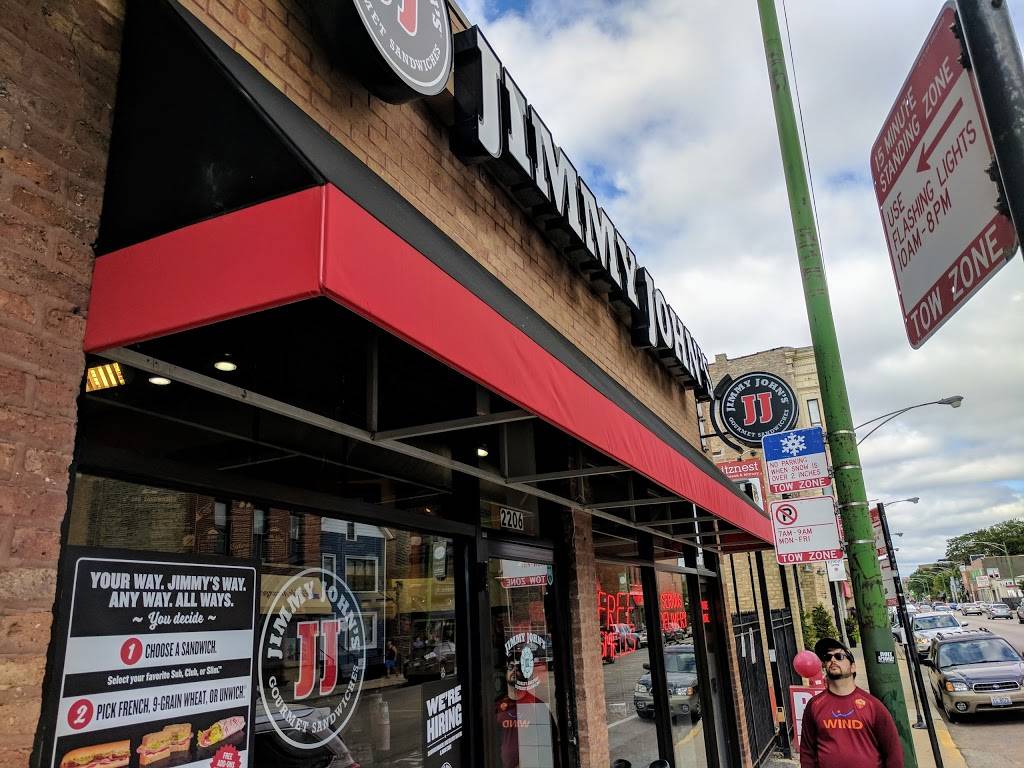 Jimmy Johns | meal delivery | 2206 N Clybourn Ave, Chicago, IL 60614, USA | 7734770077 OR +1 773-477-0077