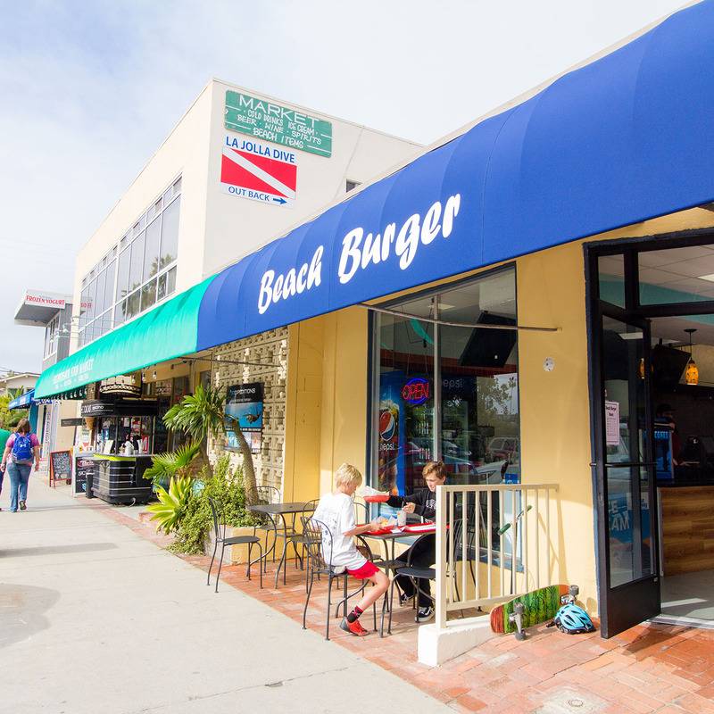 Beach Burger | restaurant | 2152 Avenida De La Playa, La Jolla, CA 92037, USA | 8583526248 OR +1 858-352-6248