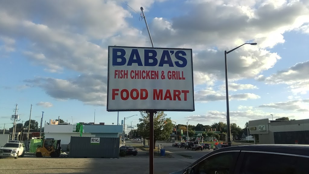 Baba’s fish, chicken Food Mart | restaurant | 2133 Shelby St, Indianapolis, IN 46203, USA | 3176028586 OR +1 317-602-8586