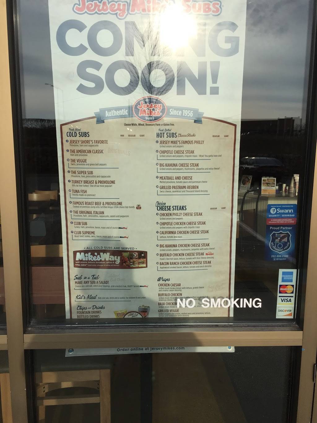 Jersey Mikes Subs | meal takeaway | 2860 S Green Bay Rd Suite 300, Mt Pleasant, WI 53406, USA | 2624567800 OR +1 262-456-7800