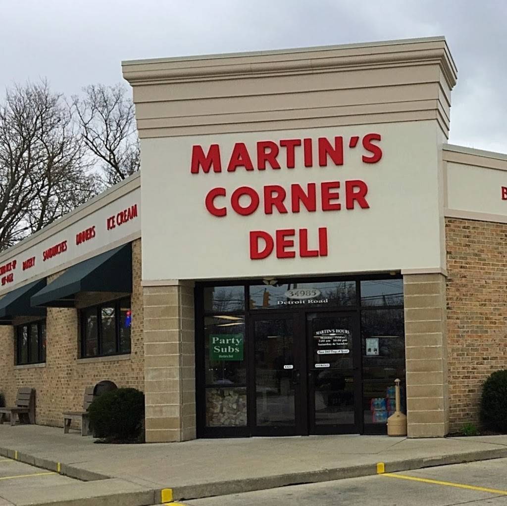 Martins Deli | restaurant | 34985 Detroit Rd, Avon, OH 44011, USA | 4409374422 OR +1 440-937-4422