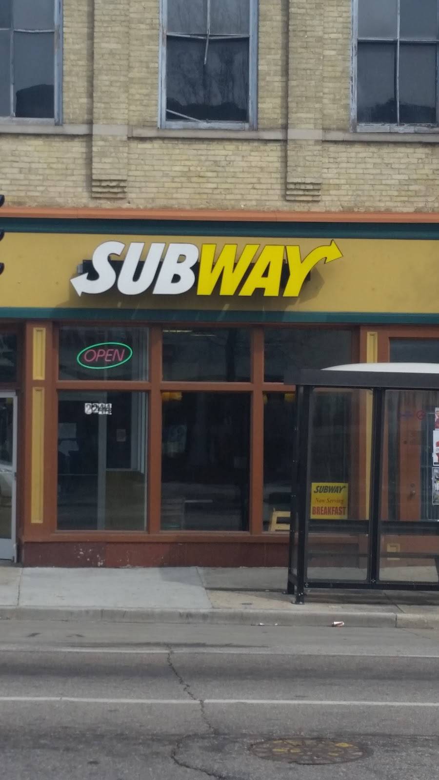 Subway | restaurant | 2244 N Dr Martin Luther King, Jr. Dr., Milwaukee, WI 53212, USA | 4143729925 OR +1 414-372-9925