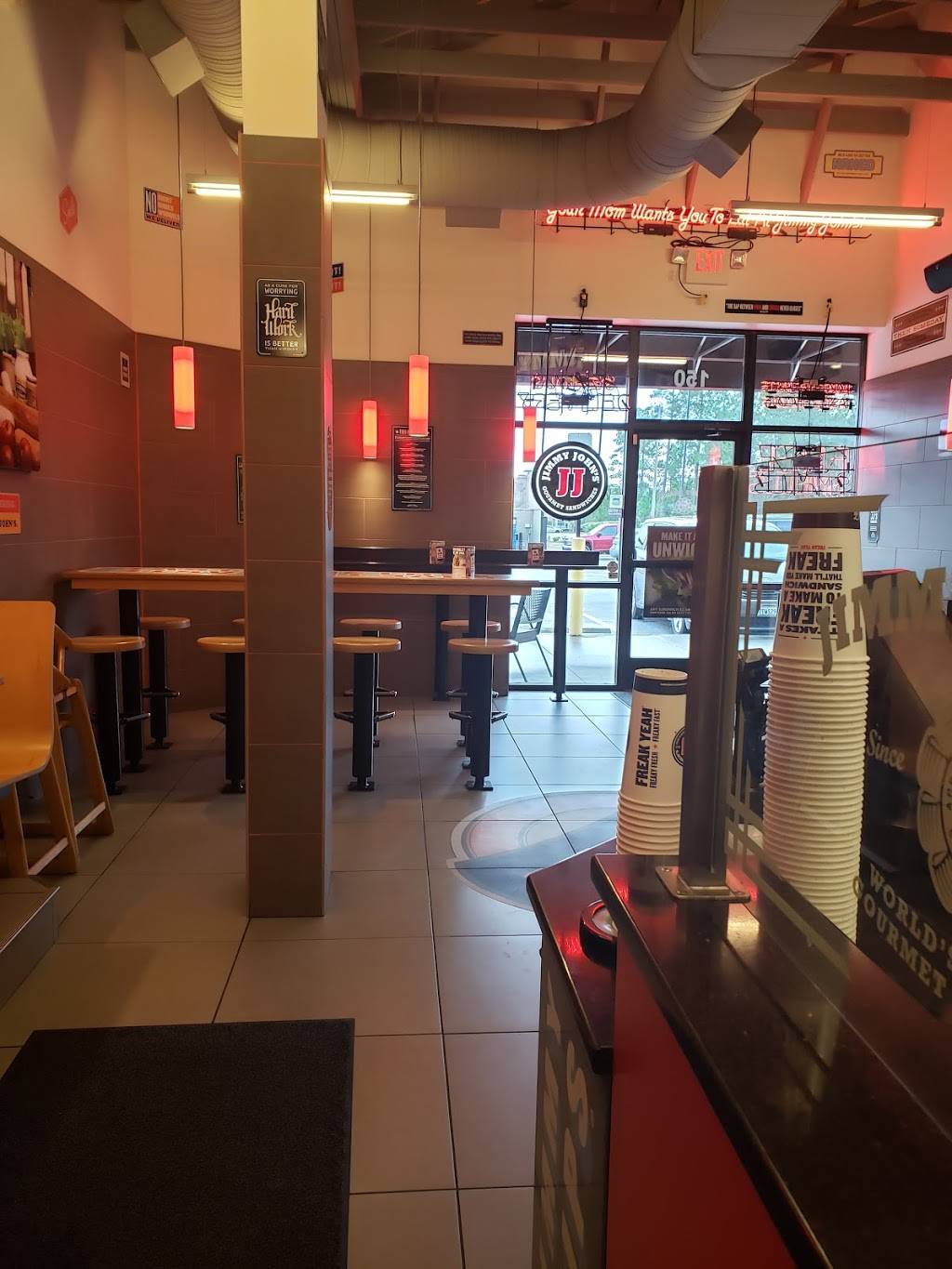 Jimmy Johns | meal delivery | 155 Traders Way Ste. 150, Pooler, GA 31322, USA | 9127481200 OR +1 912-748-1200