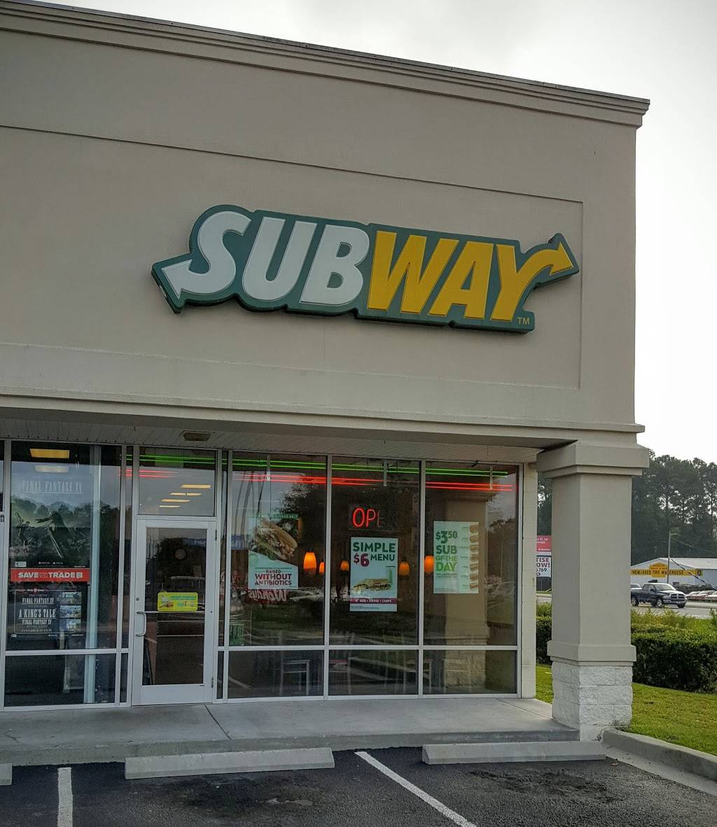 Subway | restaurant | 5990 Ogeechee Rd, Savannah, GA 31419, USA | 9129270300 OR +1 912-927-0300