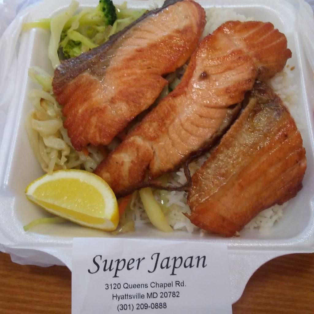 Super Japan | restaurant | 3120 Queens Chapel Rd, Avondale, MD 20782, USA | 3012090888 OR +1 301-209-0888