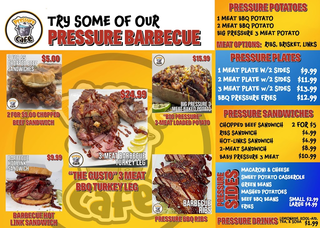 Pressure Cafe | restaurant | 2802 Lagow St, Dallas, TX 75210, USA | 4698287386 OR +1 469-828-7386
