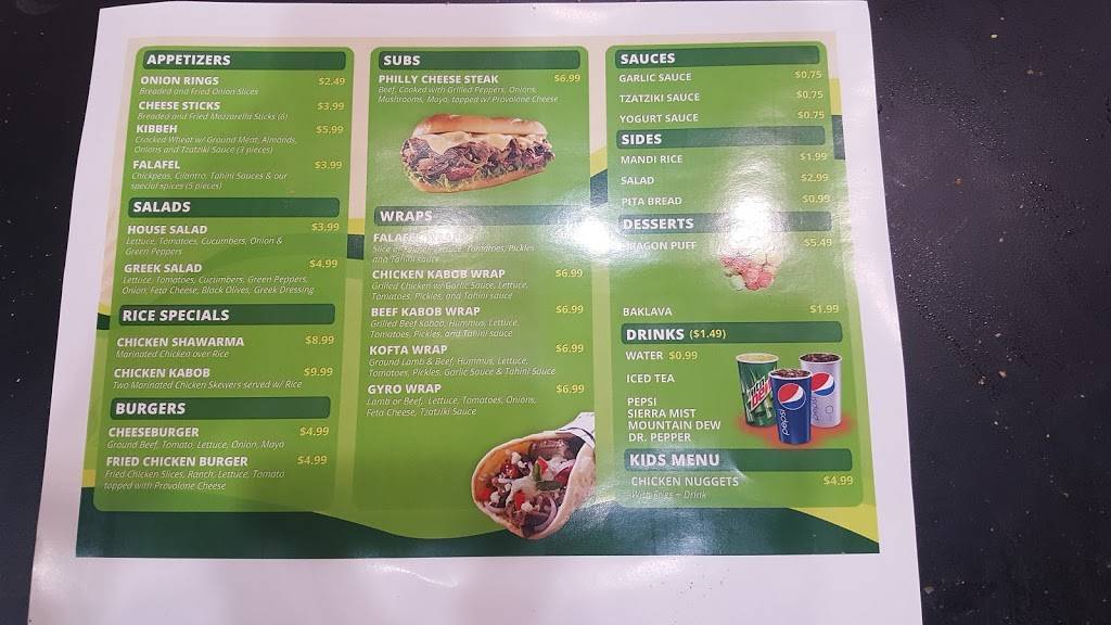 Kabob Grill & wings | restaurant | 1480 Concord Pkwy N # 70, Concord, NC 28025, USA | 7042629360 OR +1 704-262-9360