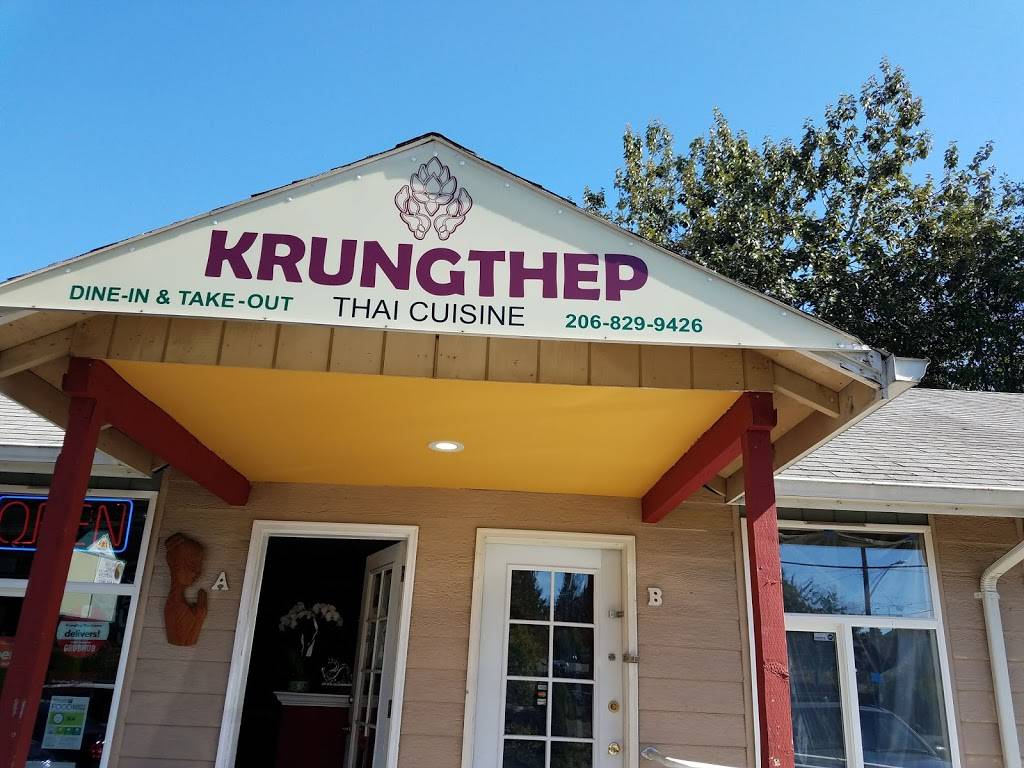 Krungthep Thai Cuisine | restaurant | 13260 1st Ave S, Seattle, WA 98168, USA | 2068299426 OR +1 206-829-9426