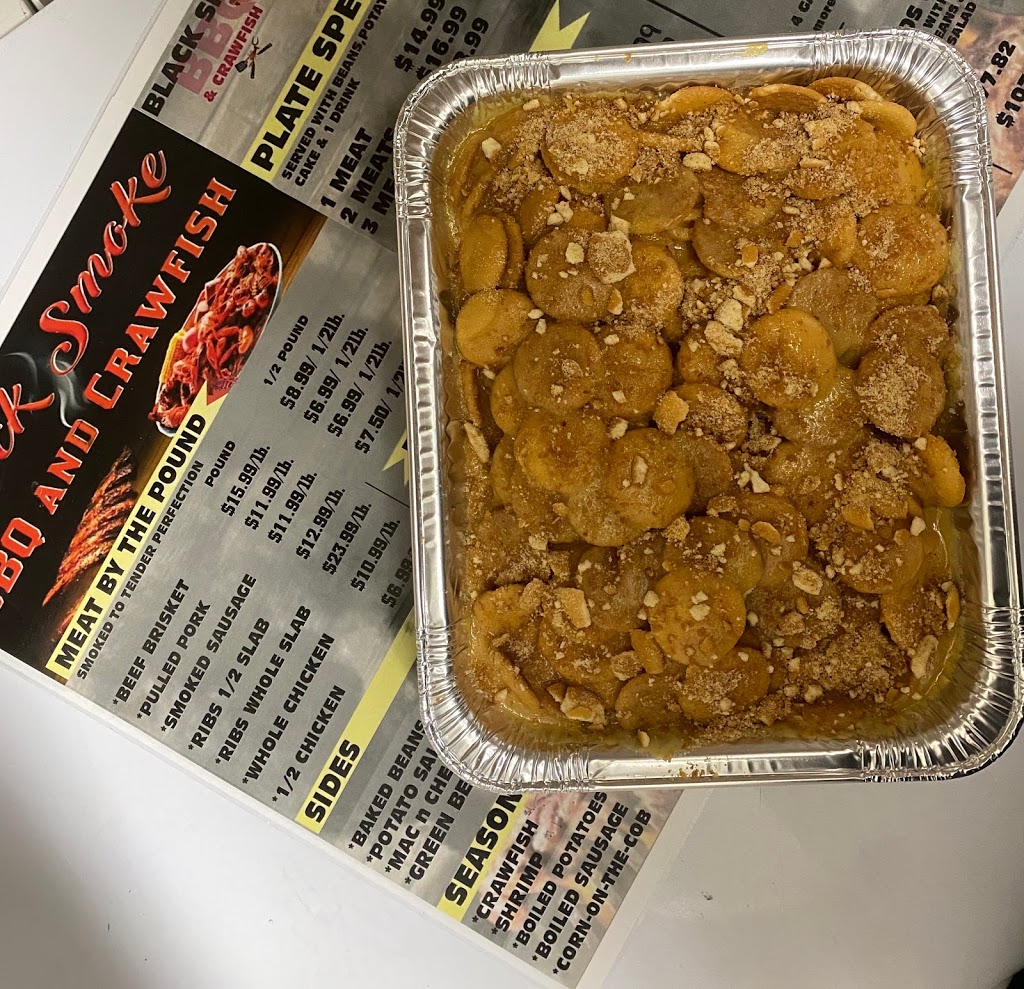 Black Smoke BBQ & Crawfish | meal takeaway | 760 Louise St, Mansfield, LA 71052, USA | 3189364891 OR +1 318-936-4891