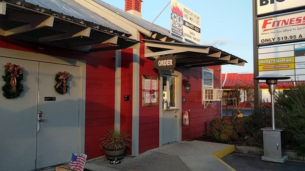 Smoky Dreams Barbecue and Catering | restaurant | 2131 Woodruff Road A, Greenville, SC 29607, USA | 8646274227 OR +1 864-627-4227