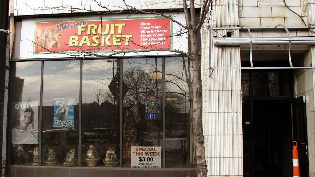 Western Fruit Basket | restaurant | 115 E Market St A, Akron, OH 44308, USA | 3303763917 OR +1 330-376-3917