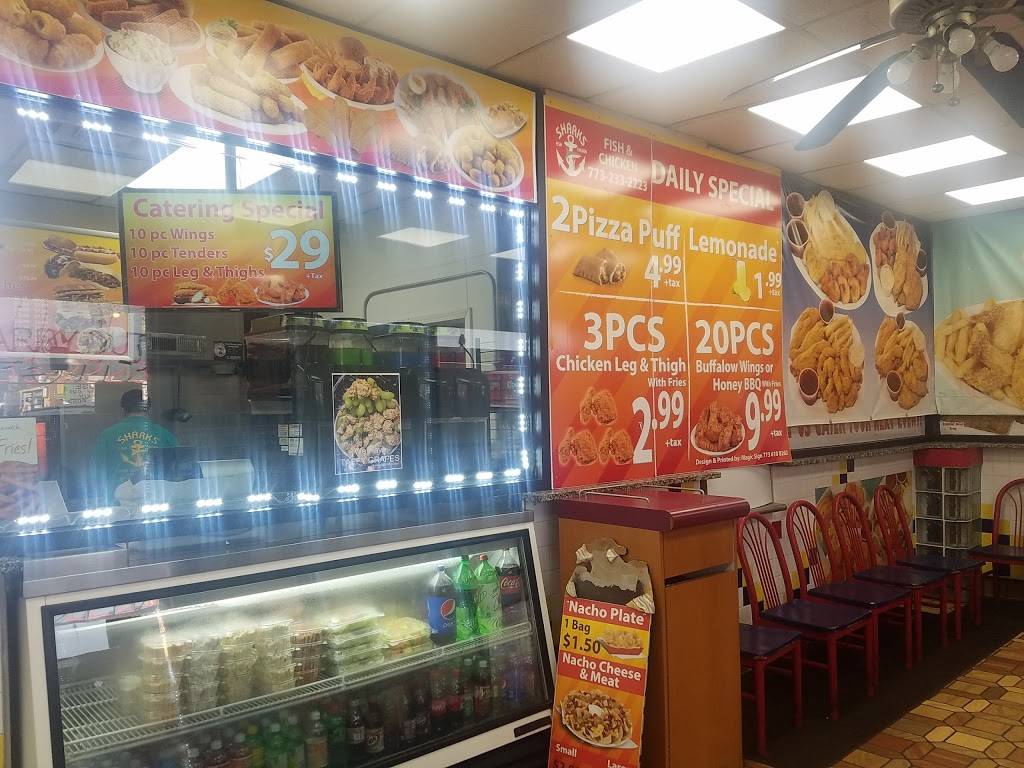 Sharks Fish Chicken | restaurant | 9800 S Halsted St, Chicago, IL 60628, USA | 7732332223 OR +1 773-233-2223