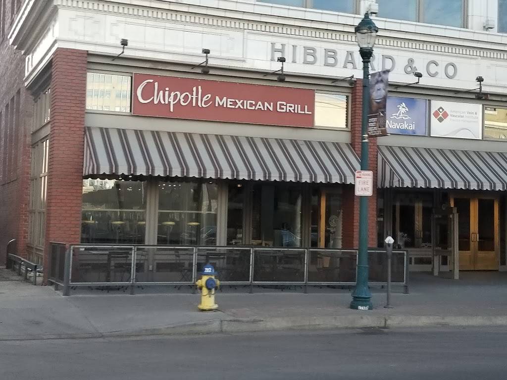 Chipotle Mexican Grill | restaurant | 17 S Tejon St, Colorado Springs, CO 80903, USA | 7196324311 OR +1 719-632-4311