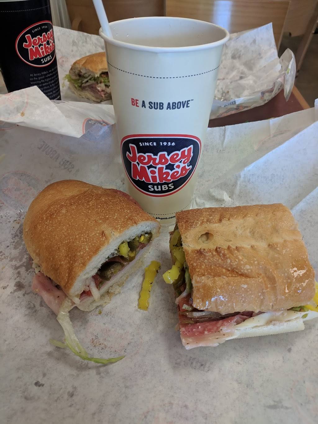 Jersey Mikes Subs | restaurant | 1707 N Jackson St Suite 2, Tullahoma, TN 37388, USA | 9315635660 OR +1 931-563-5660