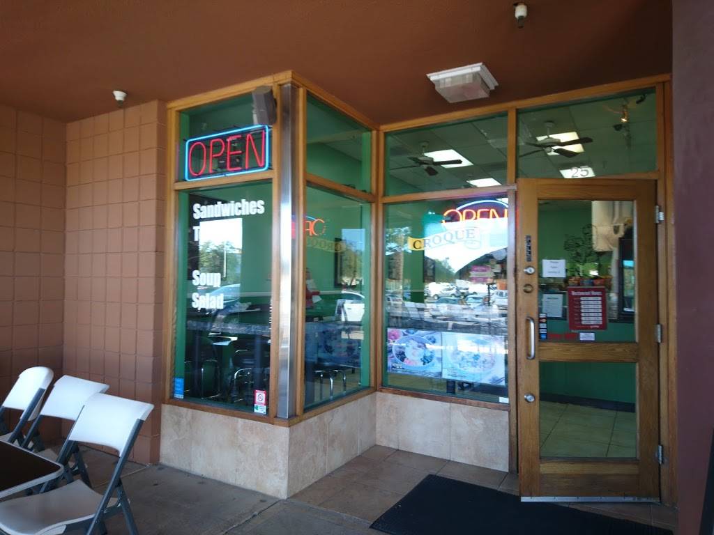 Croque Famous Sandwiches | restaurant | 13610 N Scottsdale Rd #25, Scottsdale, AZ 85254, USA | 4806071285 OR +1 480-607-1285